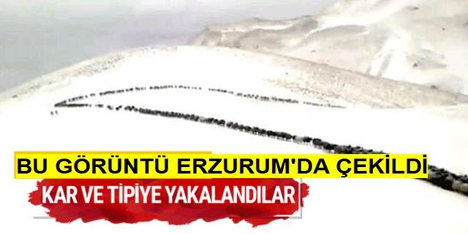 Doğu'da kar yağışı etkili oluyor