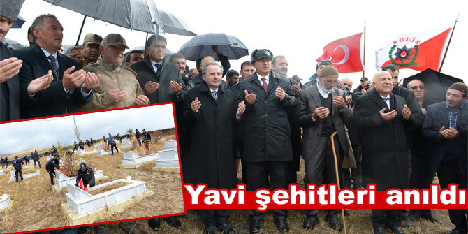 Yavi şehitleri anıldı