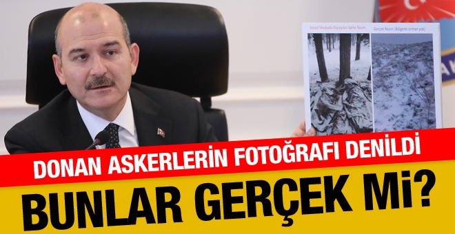 Donarak şehit olan askerlere ilişkin Süleyman Soylu'dan açıklamalar