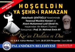 Palandöken'de Ramazan etkinliği