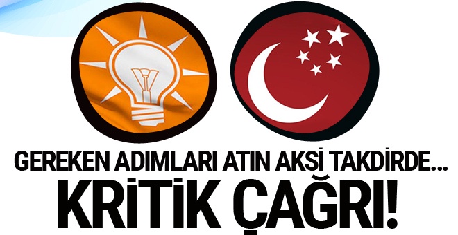 AK Parti'den Saadet Partisi'ne Nazır Cihangir İslam çağrısı!