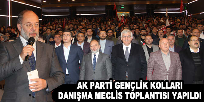 AK Parti Gençlik Kolları Danışma Meclis Toplantısı yapıldı