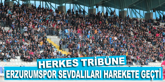 Erzurumspor Sevdalıları harekete geçti