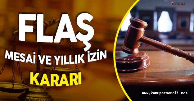 Avrupa Adalet Divanı'ndan 'yıllık izin' kararı