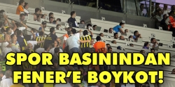 Fenerbahçe'ye boykot!