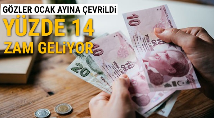 Emekliye yüzde 14 zam geliyor