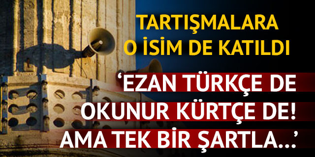 İhsan Eliaçık da 'Türkçe ezan' tartışmalarına katıldı!