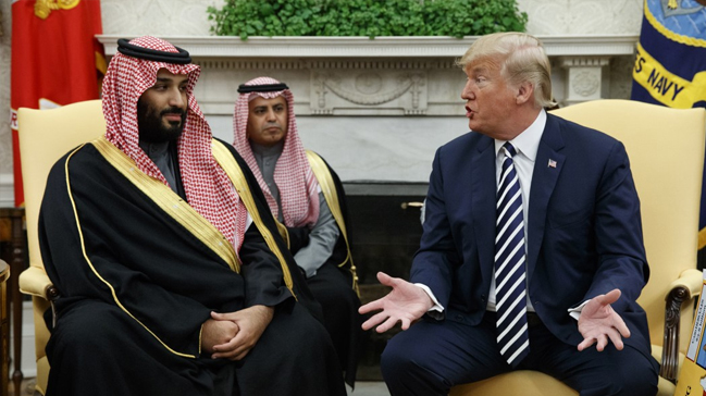 Trump, Suudi Arabistan ile ticari anlaşmalardan vazgeçmeyeceklerini açıkladı