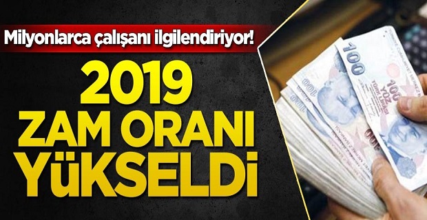 Özel sektörde çalışanlar dikkat! 2019 yılı zam beklentisi yüzde 22