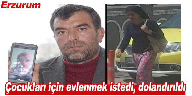 Çocukları için evlenmek istedi, dolandırıldı