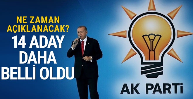 AK Parti 14 ilin daha belediye başkan adayını açıklayacak