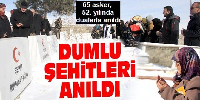 Erzurum’da patlamada şehit olan 65 asker, 52. yılda dualarla anıldı