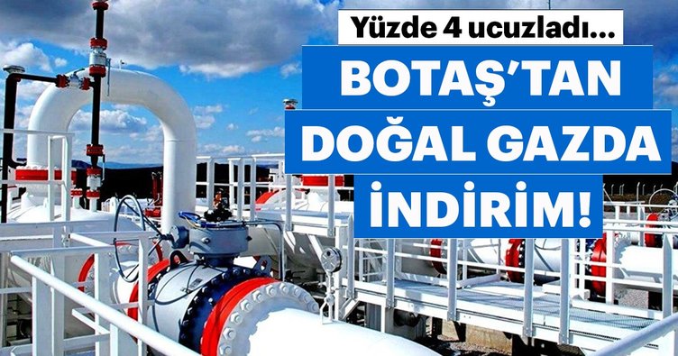 BOTAŞ'tan santrallere doğal gaz indirimi!