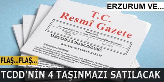 TCDD'nin 4 taşınmazı satılacak