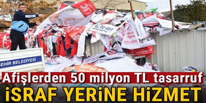 AK Parti'den 50 milyon TL'lik tasarruf çağrısı