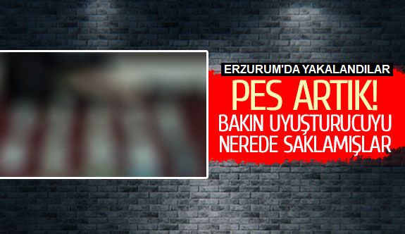 Uyuşturucuyu ayakkabı tabanında taşımışlar