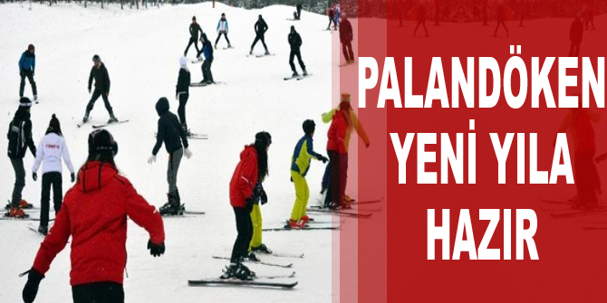 Palandöken yeni yıla hazır