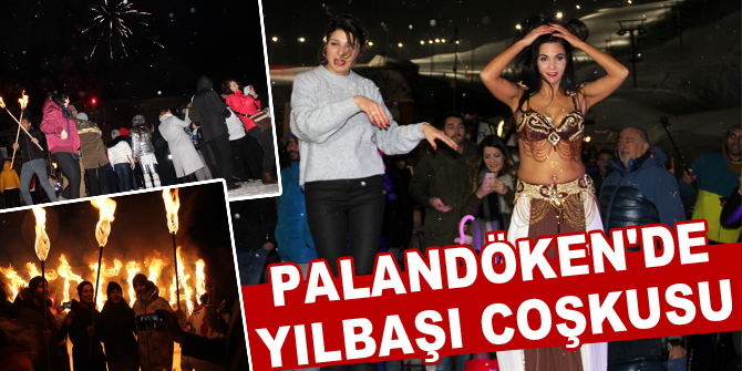 Palandöken'de Yılbaşı Coşkusu