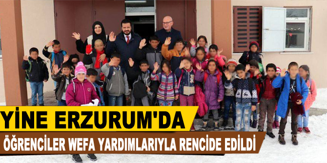 Erzurum'da Öğrenciler WEFA yardımlarıyla rencide edildi