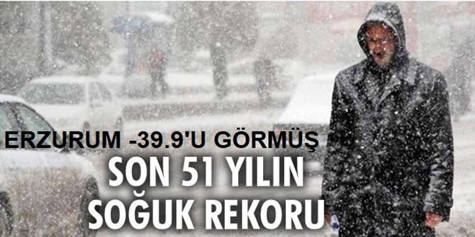 En soğuk il Erzurum, en sıcak il Şırnak oldu