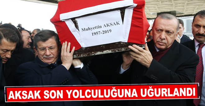 Aksak son yolculuğuna uğurlandı