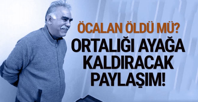 HDP'li vekil Ömer Öcalan'ın hesabından Abdullah Öcalan öldü paylaşımı