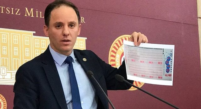 CHP'li vekilden Sayısal Loto ve Milli Piyango için şaibe iddiası