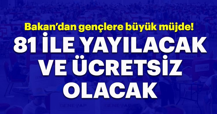 Bakan Varank'tan gençlere müjde!