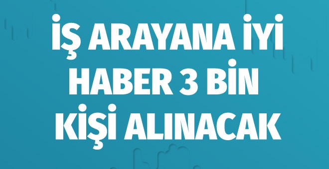 Devlet Hava Meydanları İşletmesi 3 bin çalışan alacak