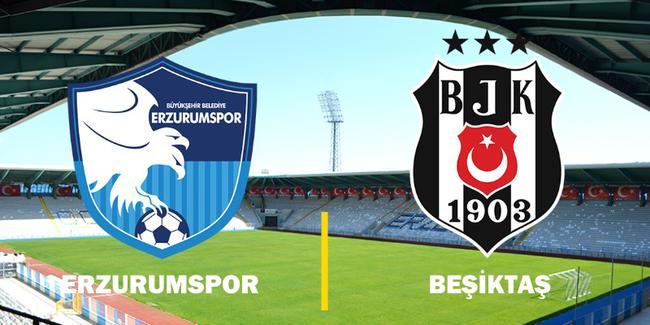 Erzurumspor, Beşiktaş maçına hazır