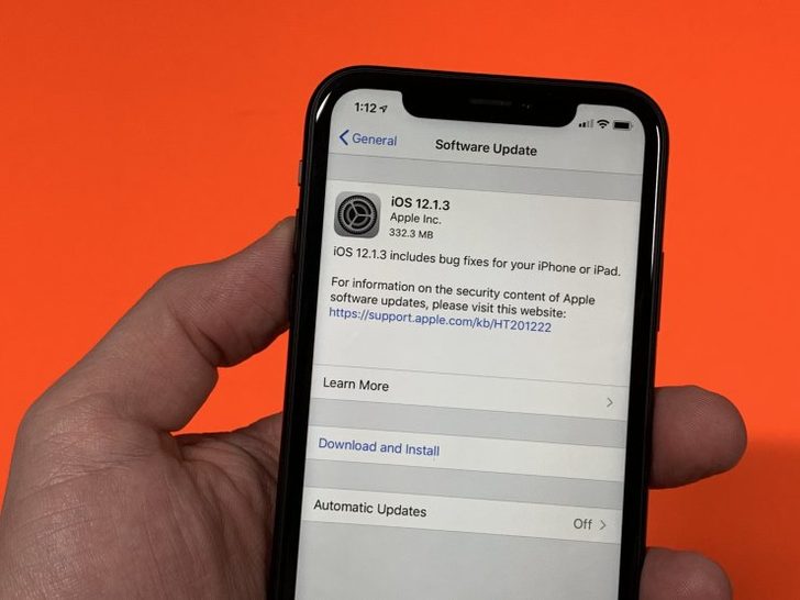 Apple yeni iOS güncellemesi 12.1.3'ü yayınladı