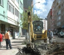 Erzurum'un alt yapısı değişiyor