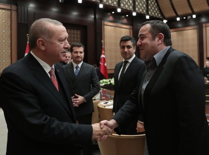 Cumhurbaşkanı Erdoğan ile sinema sektörü temsilcileri bir araya geldi