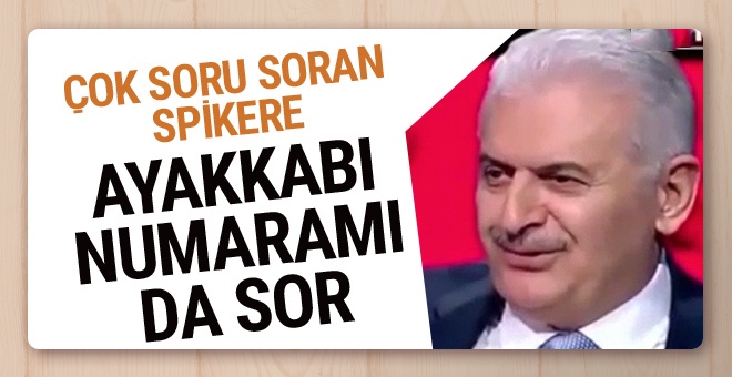 Buket Aydın'a: Ayakkabı numaramı da sor!