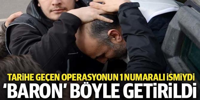 Tarihe geçen operasyonun 1 numaralı zanlısı adliyeye getirildi