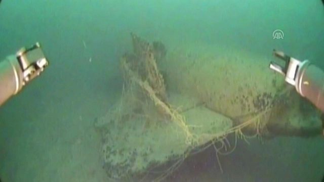 2. Dünya Savaşı’ndan kalma denizaltı bulundu