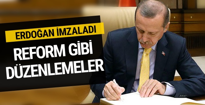 Cumhurbaşkanlığı kararnamesi Resmi Gazete'de