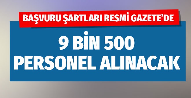 Diyanet İşleri Başkanlığı'na 9 bin 500 personel alınacak