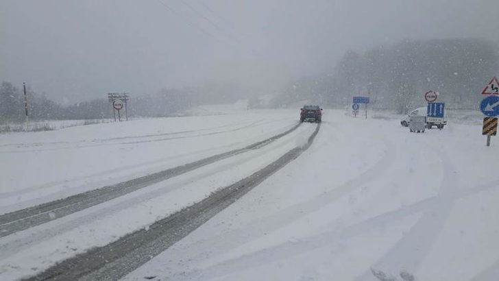 Kar yağışı Trakya'dan giriş yaptı