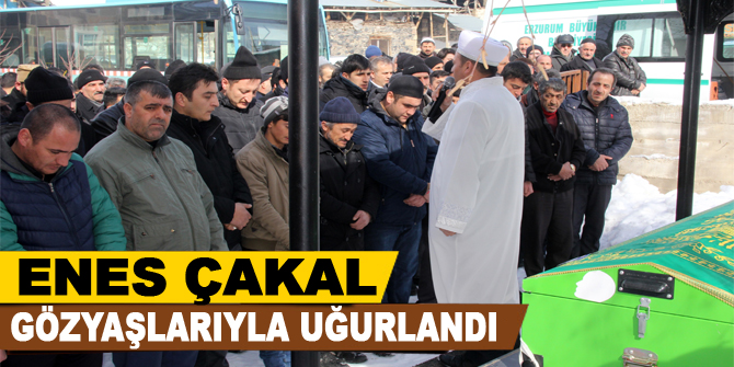 Enes Çakal gözyaşlarıyla uğurlandı