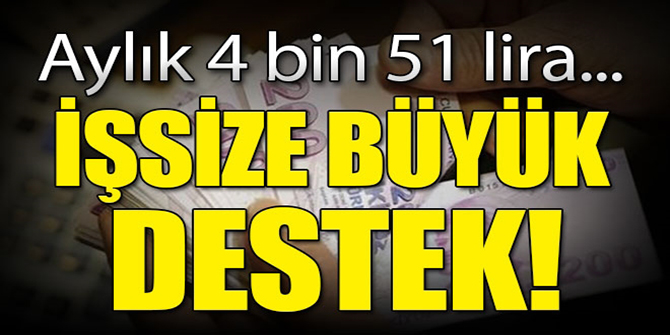 İşsize 8 destek!