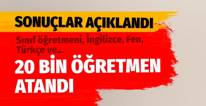 Sözleşmeli öğretmen 2019 atama sonuçları kura çekimi