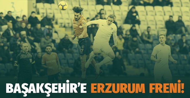 Başakşehir: 1  Erzurumspor :1