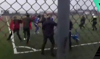 Kahramanmaraş'ta amatör maçta kavga