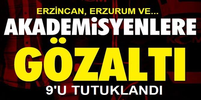 Erzincan merkezli 6 ildeki FETÖ/PDY operasyonu