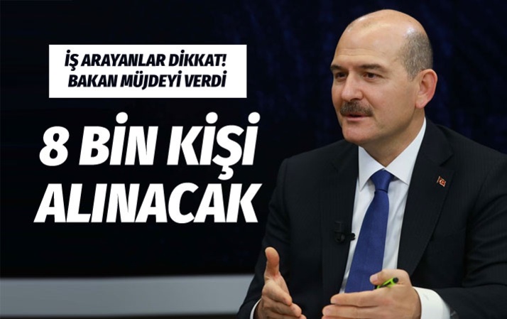 8 bin bekçi alımı yapacağız