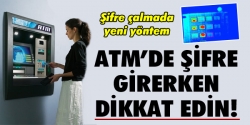 ATM şifresini böyle çaldılar!