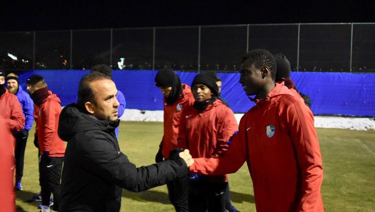 Erzurumspor'da MKE Ankaragücü maçı hazırlıkları başladı