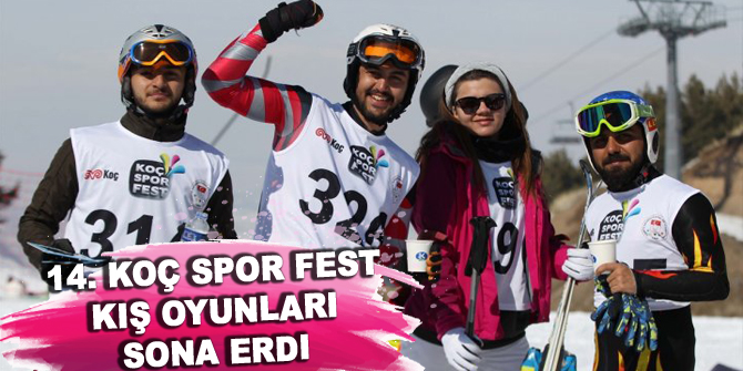 14. Koç Spor Fest Kış Oyunları sona erdi