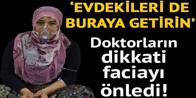 Erzurum 'da Doktorların dikkatiyle zehirlendiklerini öğrendiler